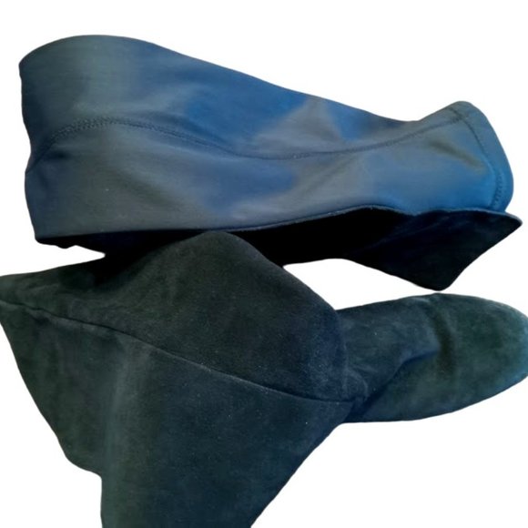 EUC | Blondo | Black Suede | Tall Waterproof Boots | Pull On | Womens | Size: 9M - Picture 5 of 16